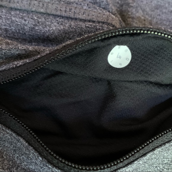 Lululemon Pace Rival Ceopped Gray Legging Size 4 - Picture 10 of 13